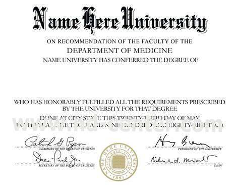 Doctorate Certificate Template The Best Professional Template