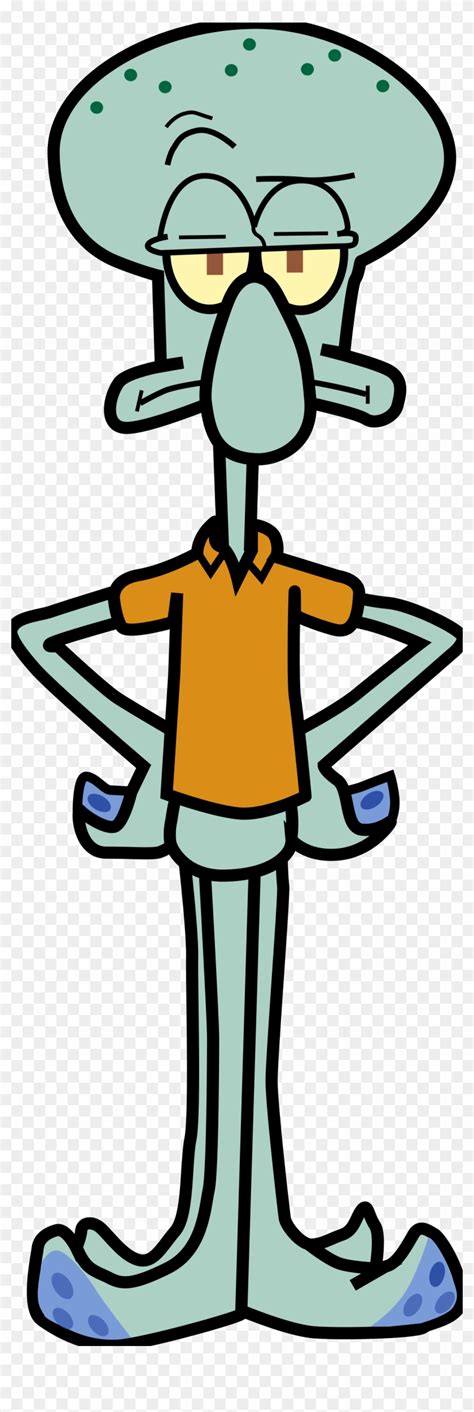 Download Squidward Tentacles Picture Squidward From Spongebob Clipart
