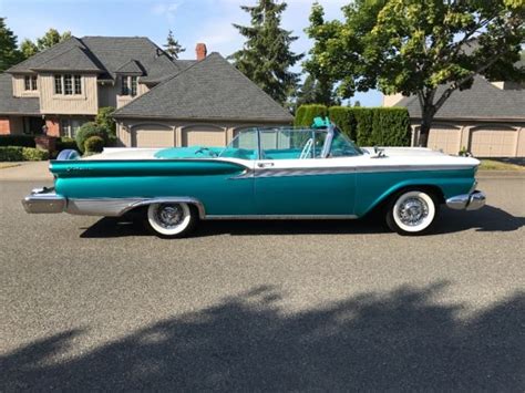The engine looks to be a 302 and a automatic beautiful 1967 ford galaxie 500 xl convertible with a 390 cu. 1959 ford fairlane Galaxy 500 Sunliner convertible for ...