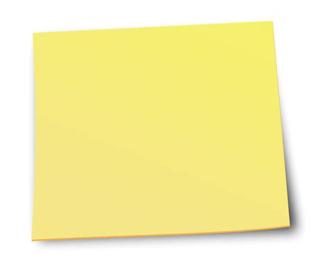 Sticky Notes Png Clipart Best