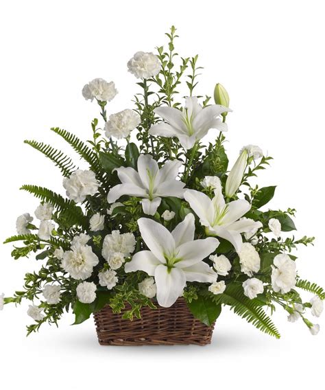 Simple and traditional funeral flower messages. Symbolic Meanings of Traditional Funeral Flowers - Ron ...