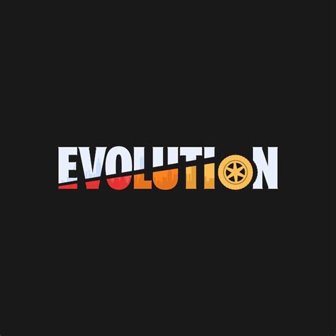 Premium Vector Evolution Logo
