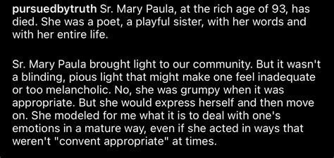 Sister Mary Paula