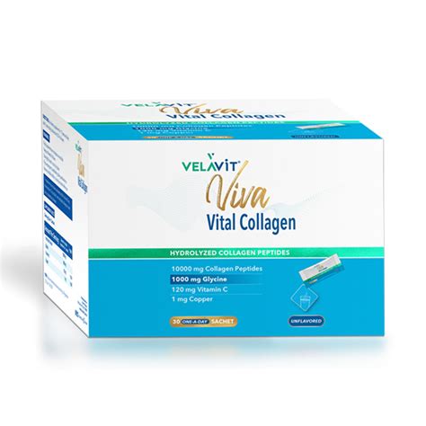 Velavit Viva Vital Collagen Powder Supplement Food 30 Sachets