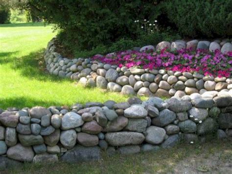 Cool Stone Walls Ideas For Gardens 09 Stone Landscaping Landscaping