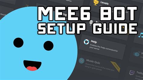 Mee6 Discord Bot Setup Guide Youtube