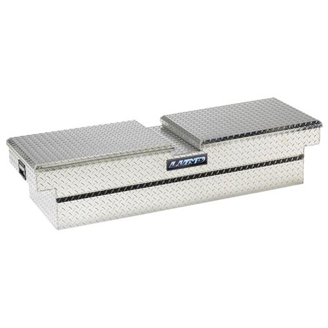 202 merritt aluminum tool box, diamond plate single door 18h x 18w x 18l. Lund 63.13 in Diamond Plate Aluminum Full Size Crossbed ...