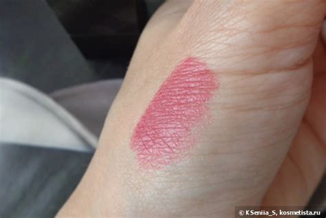 Бархатная роза на губах burberry lip velvet long wear lipstick 307 rose pink Отзывы