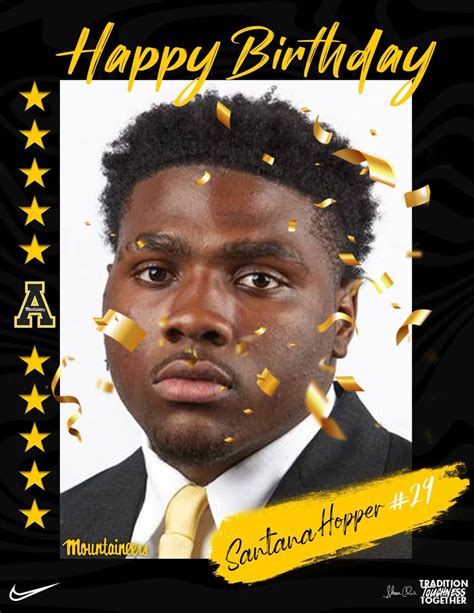 Tr Triplett On Twitter Rt Appstatefb Happy Birthday Santanahopper44 We Hope You Have A