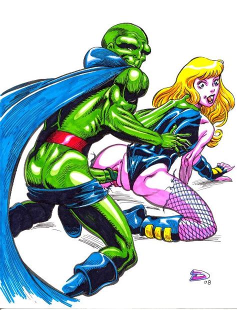 Rule 34 Black Canary Dc Comics Dinah Lance Female Green Arrow Series Male Martian Manhunter