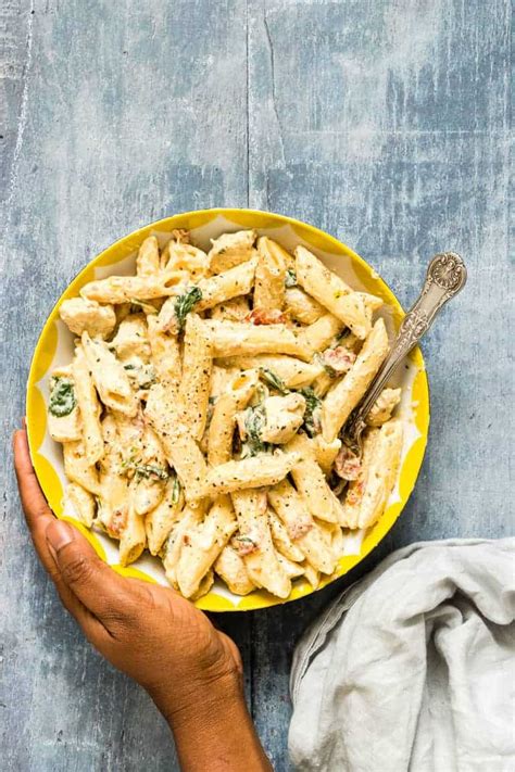 I can just say travel to tuscany with this yummy pasta! Instant Pot Creamy Tuscan Chicken Pasta - Recipes From A ...