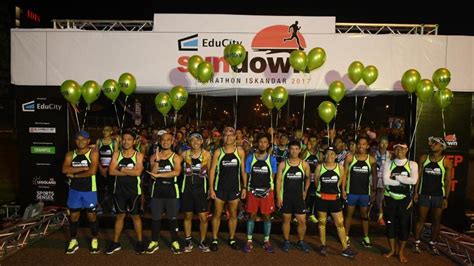 The top 10 winners will be rewarded with prize money. Tidur Ditangguh kerana Educity Sundown Marathon Iskandar ...