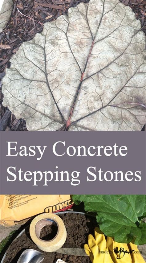 Easy Concrete Stepping Stones Step By Step Simple Detailed