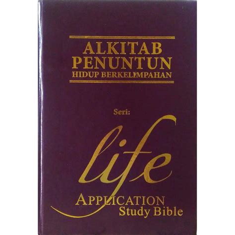 Jual Alkitab Penuntun Hidup Berkelimpahan Seri Life Application Study