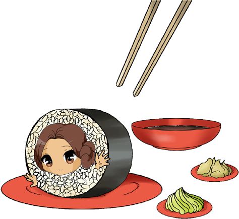 Congratulations The Png Image Has Been Downloaded Sushi Clipart Chibi
