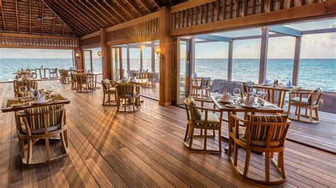 Wine And Dine At Hurawalhi Maldives Resort Hurawalhi Restaurants