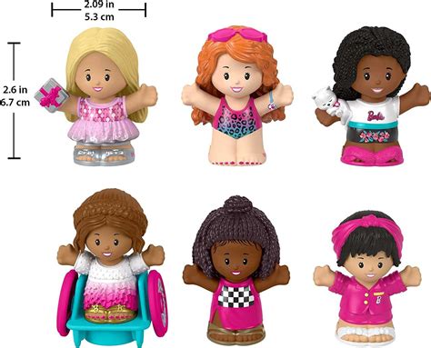 Fisher Price Barbie Little People Figures 6-Pack - Best Educational