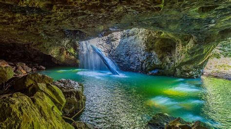 Natural Bridge Over Cave Creek Springbrook National Park Australia