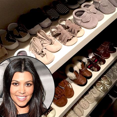 Kourtney Kardashians Shoe Game Makes Sister Kims Closet Look Tame E