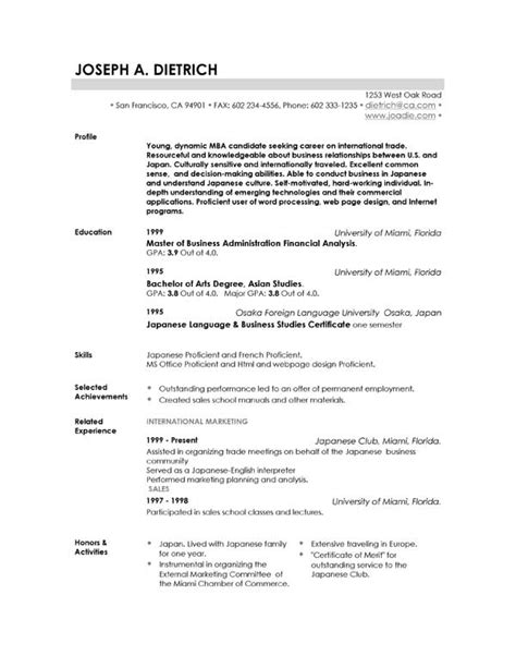 Download free resume templates for microsoft word. Free Resume Template Downloads | EasyJob