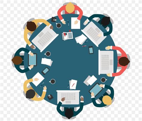 Round Table Royalty Free Meeting Png 700x700px Round Table Business