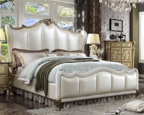 Get the best deals on king size beds & bed frames. Pearl Upholstered King Size Channel Tufted Wingback Bed ...