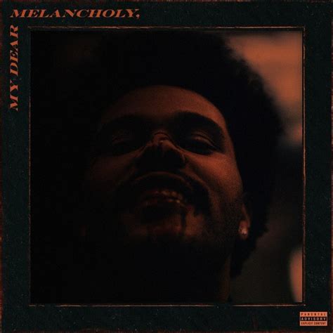 My Dear Melancholy X After Hours Album Cover Rtheweeknd