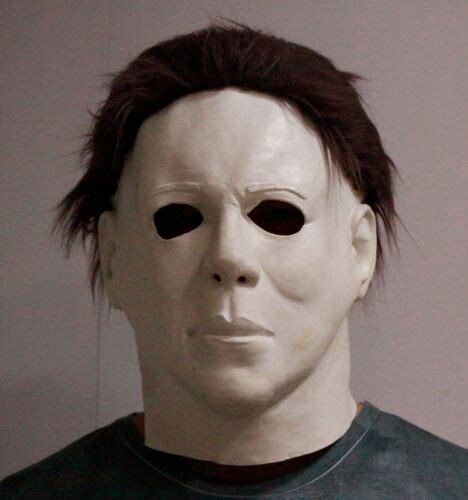 Halloween Serial Killer Mask Latex Full Head Deluxe Adult Size Fancy