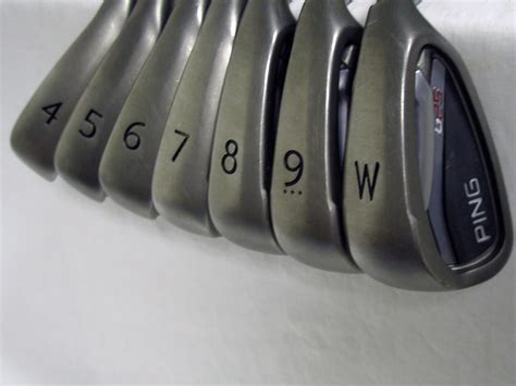Ping G25 Irons Set 4 Pw Black Graphite Regular Golf Clubs Ebay