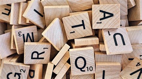 Scrabble Letters In A Pile Image Free Stock Photo Public Domain