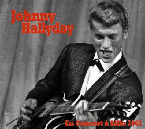 Johnny Hallyday Cd En Concert à Lille 1961 Cat Records Cat 036