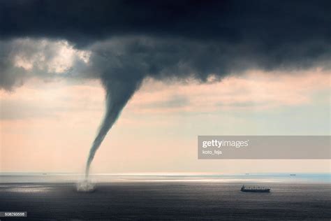 Tornado Sea High Res Stock Photo Getty Images