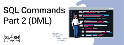 4 Dml Commands In Sql With Syntax And Example Slashmycode