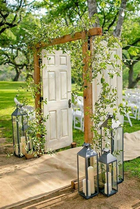 30 Stunning Romantic Backyard Wedding Decor Ideas Outdoor Wedding