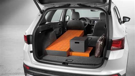 Die spaltmaße verlaufen schmal und gleichmäßig. Seat Ateca 2016 Abmessungen, Kofferraumvolumen und Innenraum