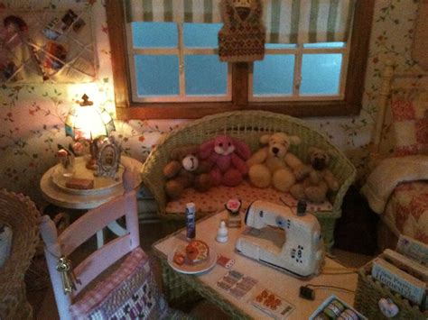A View Of My Dollhouse Cottage Workroombedroom