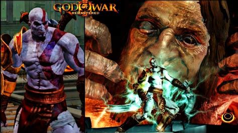 Kratos Vs Cronos And Jin God Of War 3 Remastered Gameplay 30withabhi
