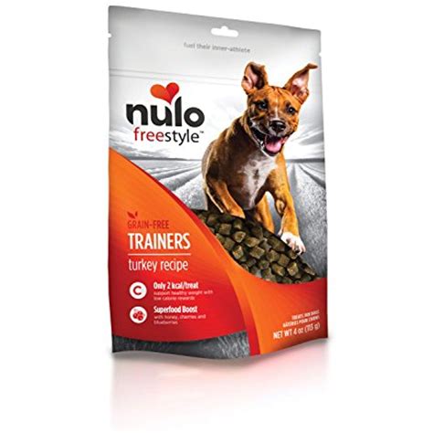 Two types of treats you can create with little fuss are a basic dog biscuit and a trail mix. Nulo Freestyle Trainers Dog Treats: Grain Free Dog ...