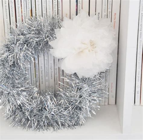 Tinsel is a type of decorative material that mimics the effect of ice, consisting of thin strips of sparkling material attached to a thread. 5 Ways To Decorate With Tinsel