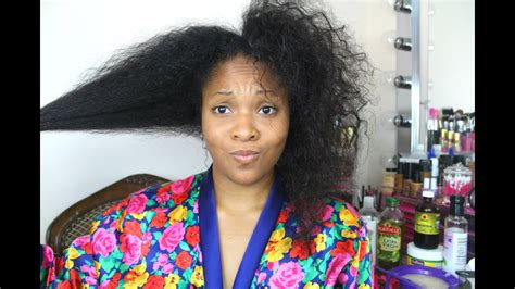 5 ways how to straighten your hair without a flat iron by means of hairdryer, cosmetics, rollers, keratin or masks. Relaxed Hair Care Routine: Pre Poo Treatment W/ Natural ...
