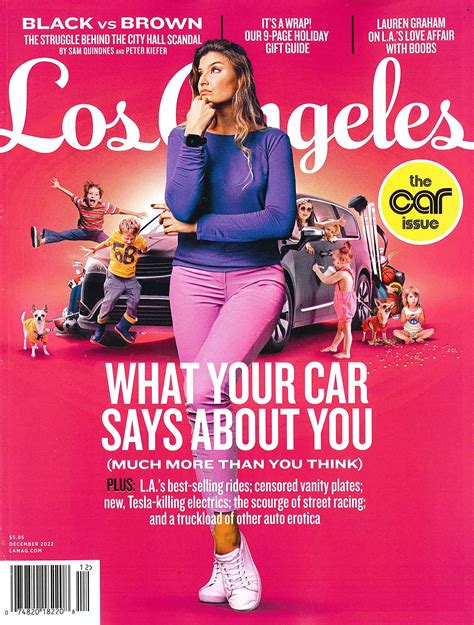 Los Angeles Magazine December 2022 What Your Car Says About You