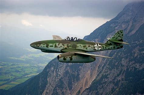 Messerschmitt Me262 German Ww2 Me262 Me 262 Messerschmitt Plane