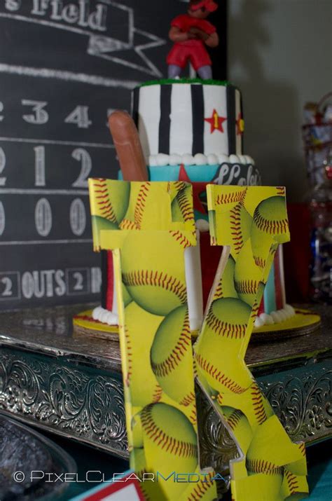 Pin by Enchanted Memories Events on Kobi's Softball Themed Birthday