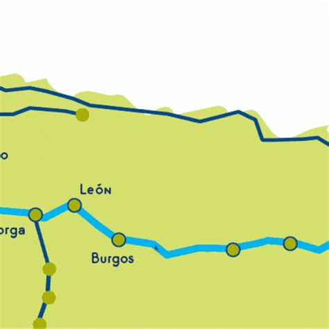 Camino Frances Map Stages Camino De Santiago Forum