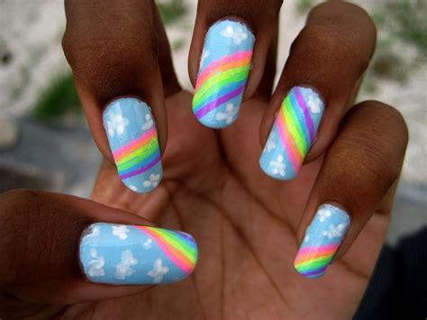 Rainbow Nails Rainbow Nails Rainbow Nails Design Nail Designs