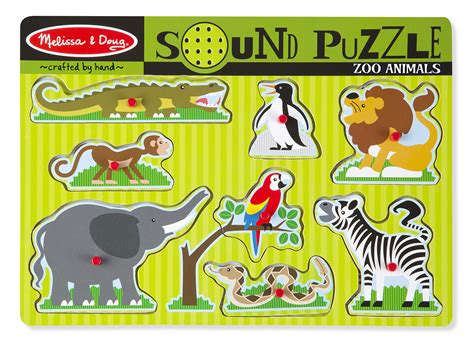 Zoo Animals Sound Puzzle Melissa And Doug