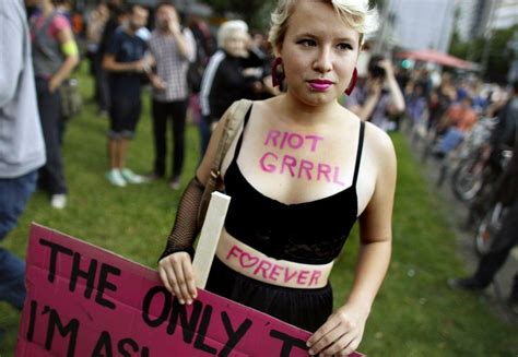 Slutwalk Protest ‘march Of The Whores’ Against Sexual Abuse Discrimination And Violence All