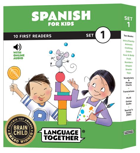 Language Together Spanish For Kids Set 1 Best Educational Tools