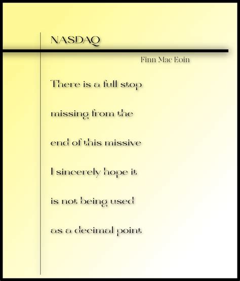 Nasdaq-Finn mac eoin | Poetry For All Seasons and Emotions