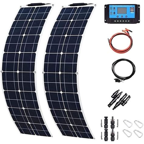 Buy Watt Solar Panel Kit With Charge Controller A Pcs Watt